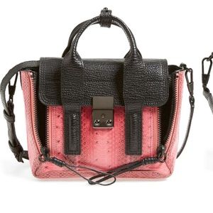 Authentic 3.1philliplim minipashli snakeskin